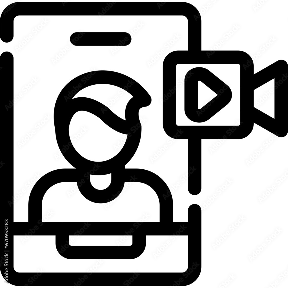 Video Chat Icon Video Chat Icon