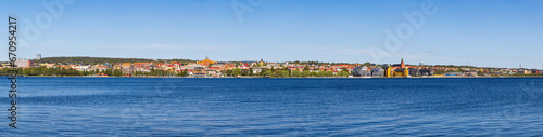 Panoramic view of Östersund in Sweden