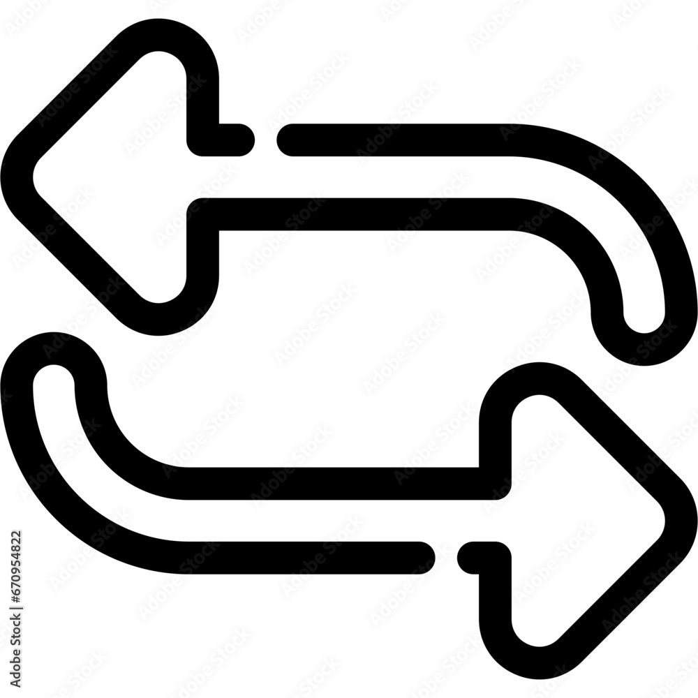 Arrows Repeat Icon Arrows Repeat Icon
