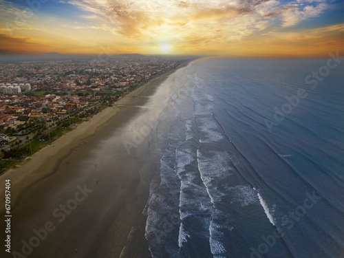 Fotos aéreas de Peruibe, litoral sul de São Paulo