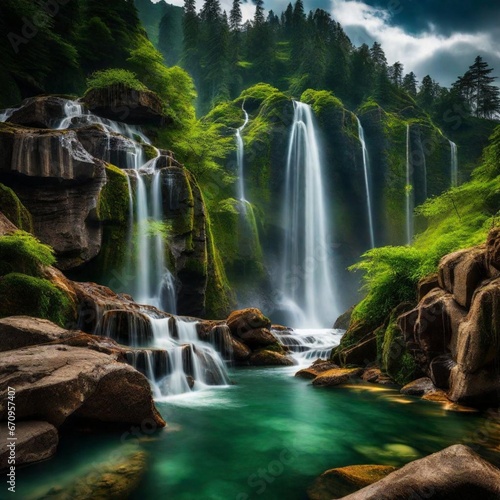 waterfall in the forest