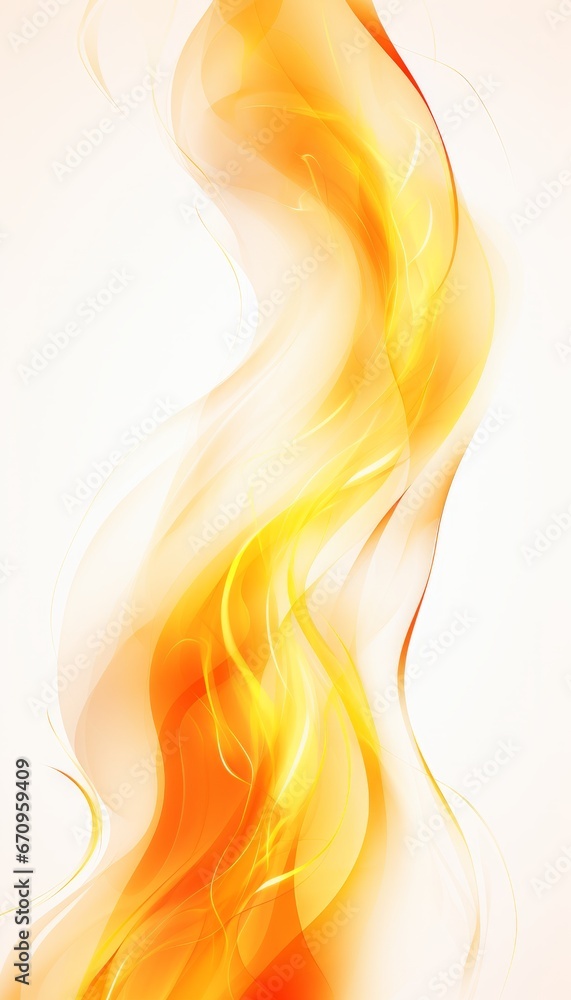 Warm Light Abstract Background with Elegant White Backdrop and Vibrant Thin Lines