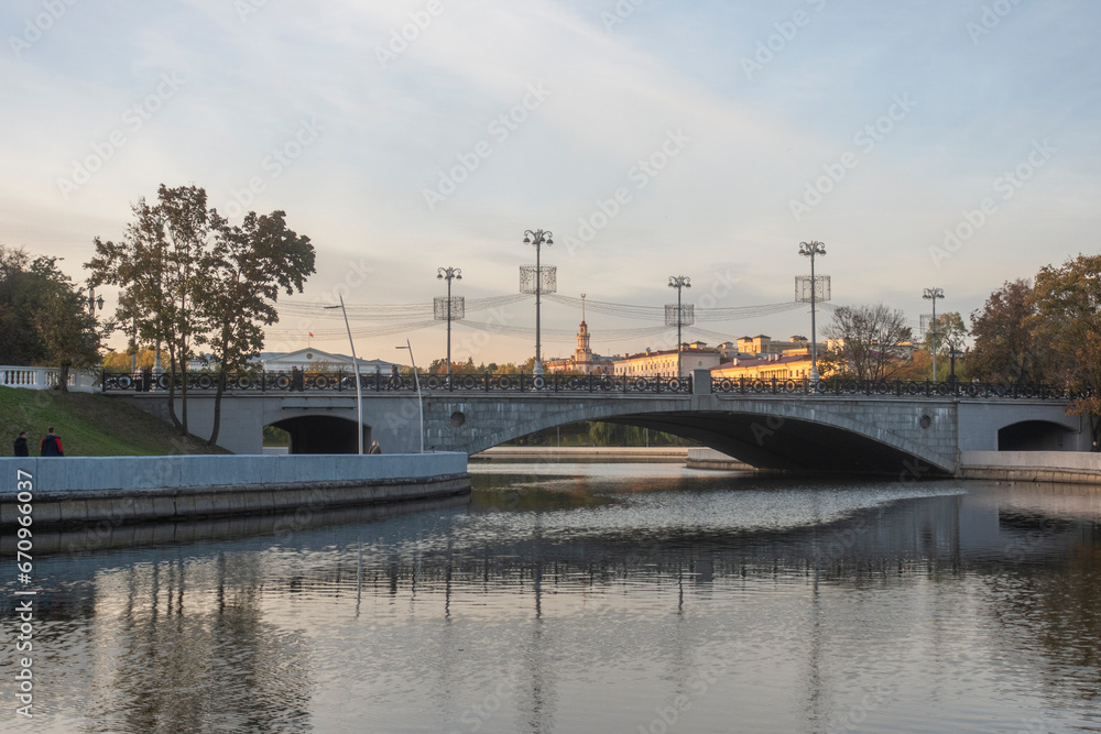 Bridge over the Svisloch river in Minsk