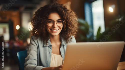 Confident Female Entrepreneur  Happy Smiling Professional Business Women Portrait  Generative AI