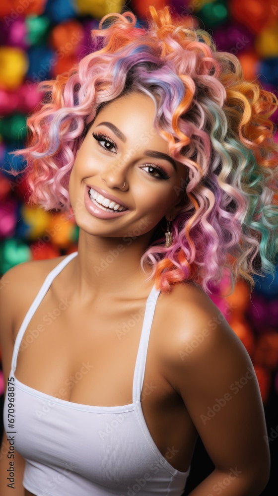 Radiant in Retro: Spiraled Hues and Y2K Delight Radiant in Retro: Spiraled Hues and Y2K Delight