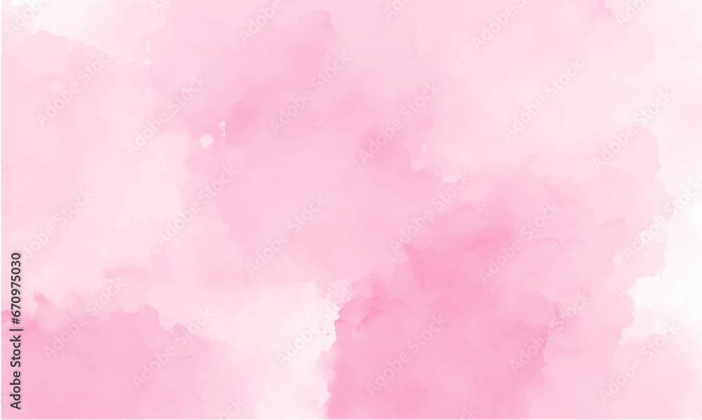 Pink watercolor background, Pink watercolor banner