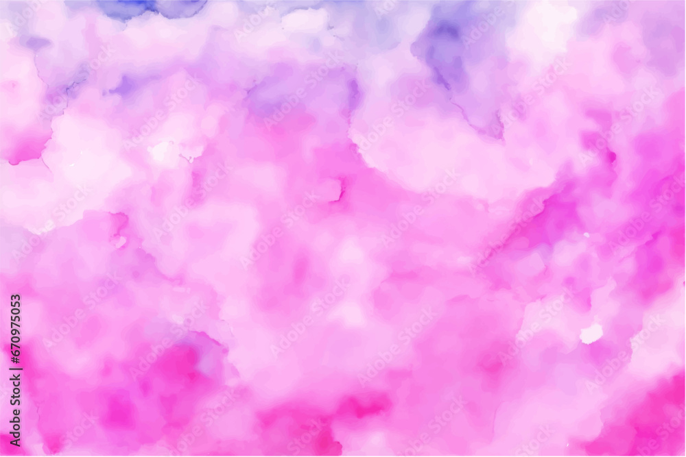 Pink watercolor background, Pink watercolor banner
