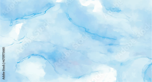 Blue watercolor background, Abstract blue watercolor background with colors . watercolor scraped grungy background
