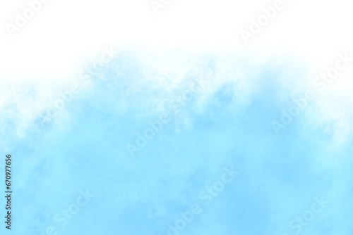 blue smoke or fog rising on a white background. Vapor in air, dark blue steam flow. Vector illustration. © fatima