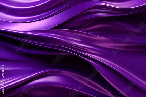 illustration of purple background made by metal material Abstract , Generative ai