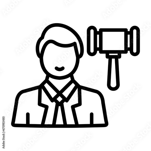Lawyer Icon
