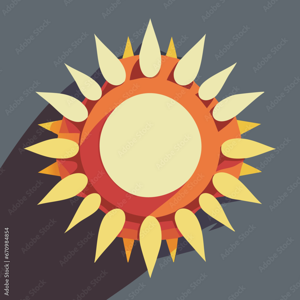 abstract sun vector illustration abstract sun vector illustration