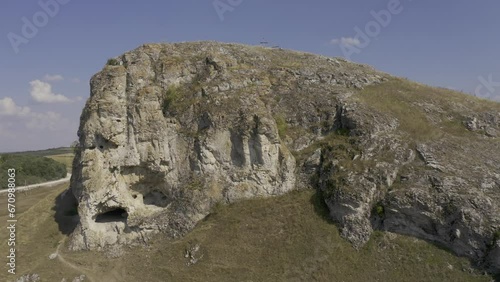 Aerial, Butești Cave, Romania photo