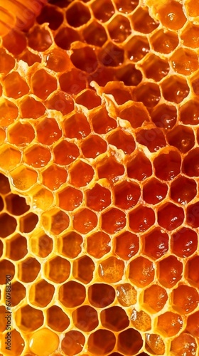 honeycomb close up high quality bright image,