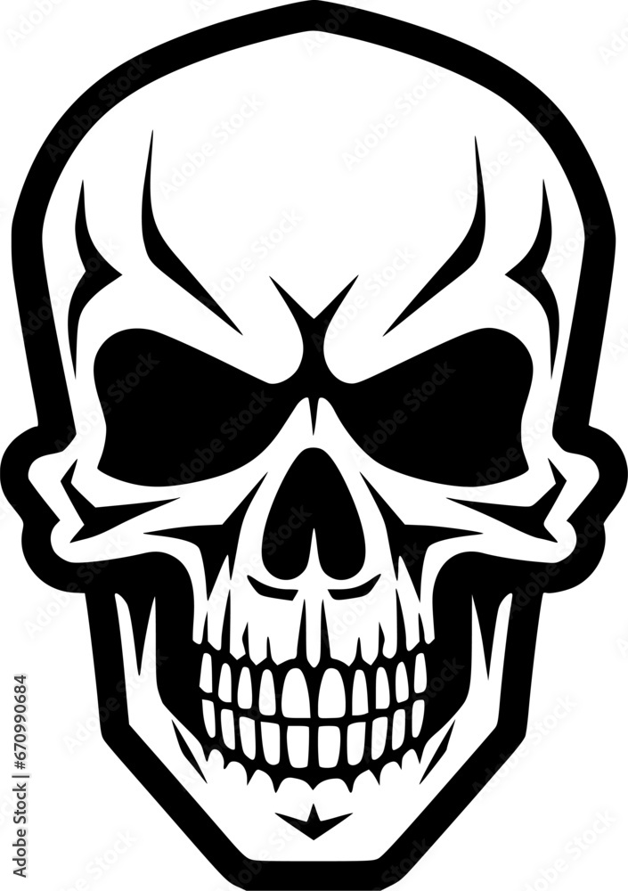 Skull - High Quality Vector Logo - Vector illustration ideal for T-shirt graphic Skull - High Quality Vector Logo - Vector illustration ideal for T-shirt graphic