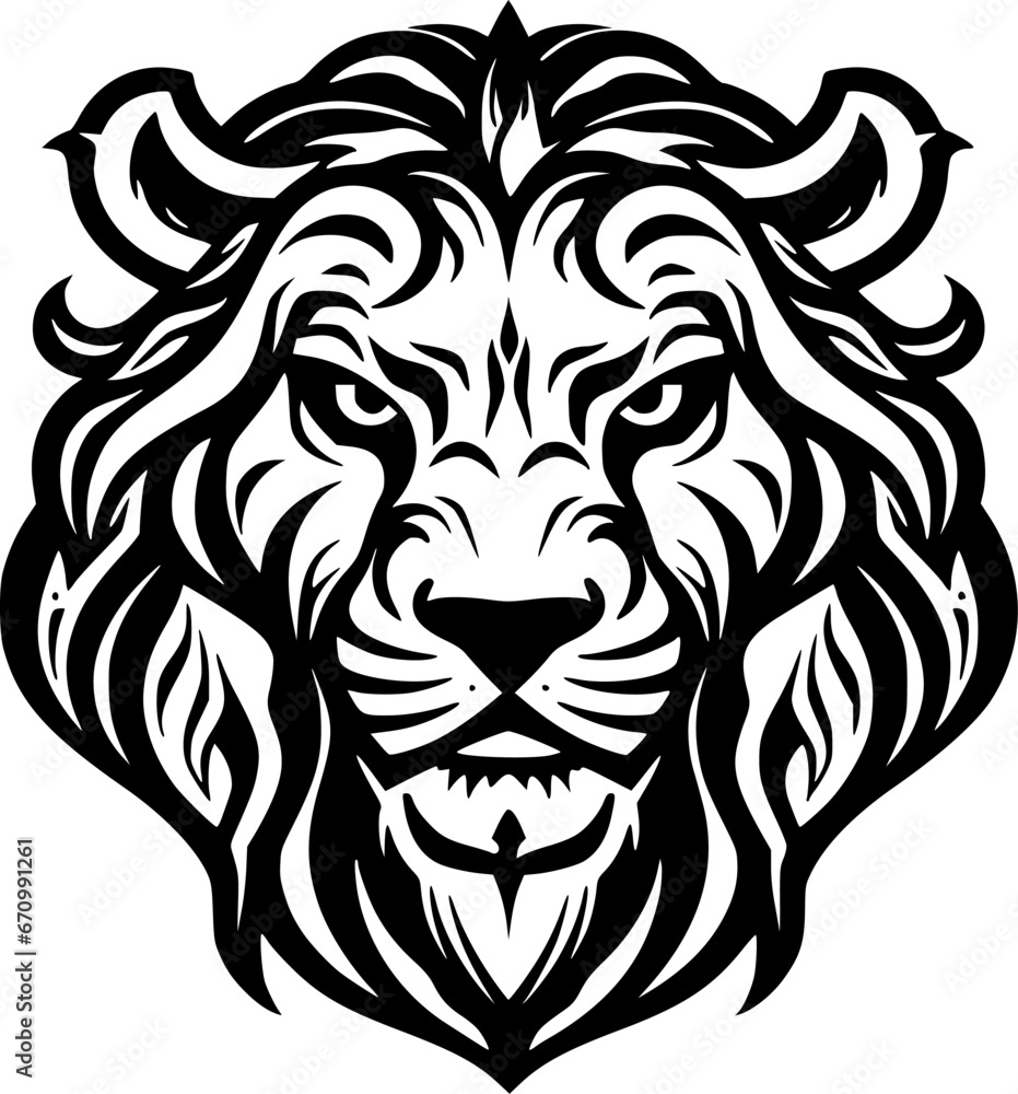 Tiger - Minimalist and Flat Logo - Vector illustration Tiger - Minimalist and Flat Logo - Vector illustration