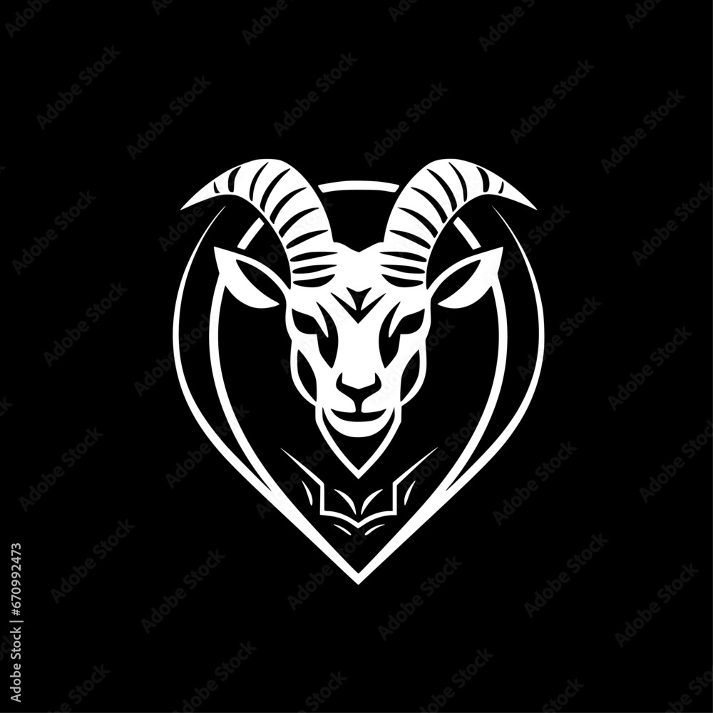 Goat - High Quality Vector Logo - Vector illustration ideal for T-shirt graphic Goat - High Quality Vector Logo - Vector illustration ideal for T-shirt graphic