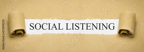 Social Listening photo