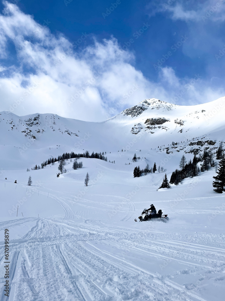 Obraz premium ski resort