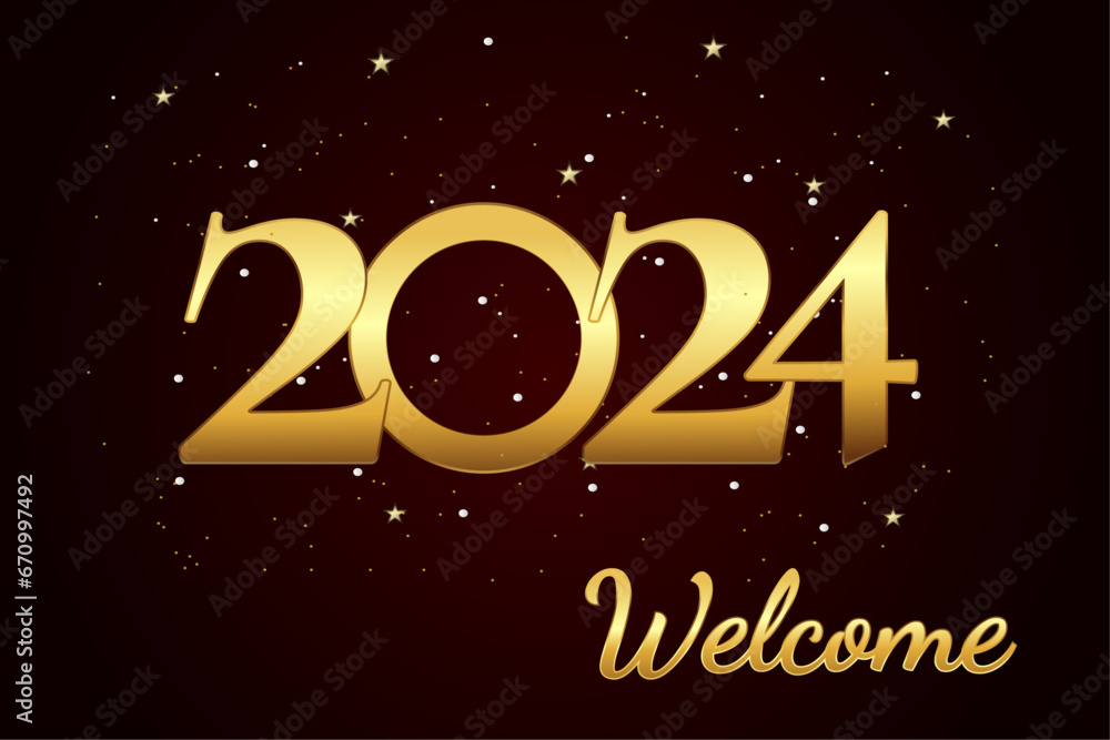 New Year background with New Year background with