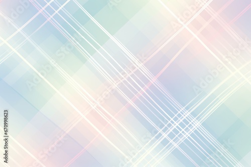 illustration of Design a tartan plaid background in a pastel tone,Generative ai