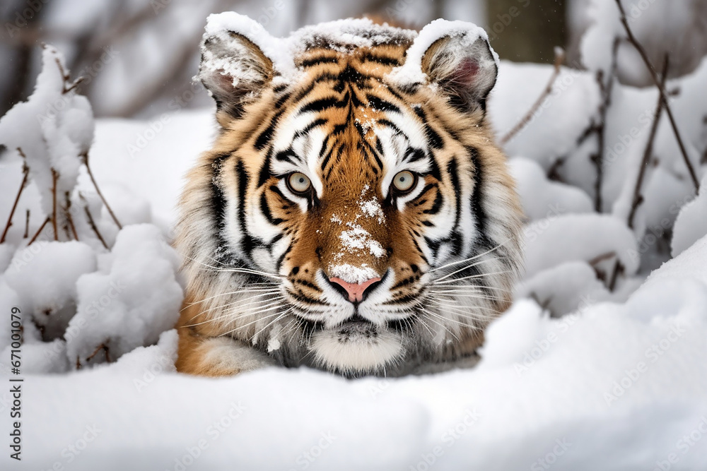 Obraz premium portrait of a tiger