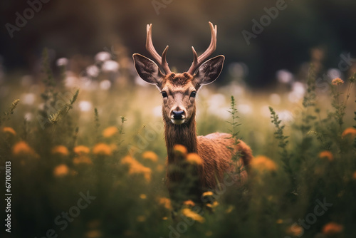 deer in the woods © AD