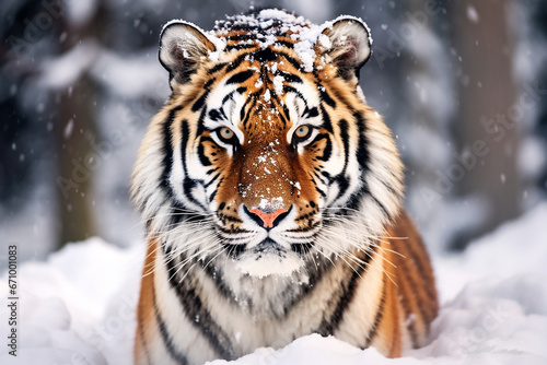 portrait of a tiger