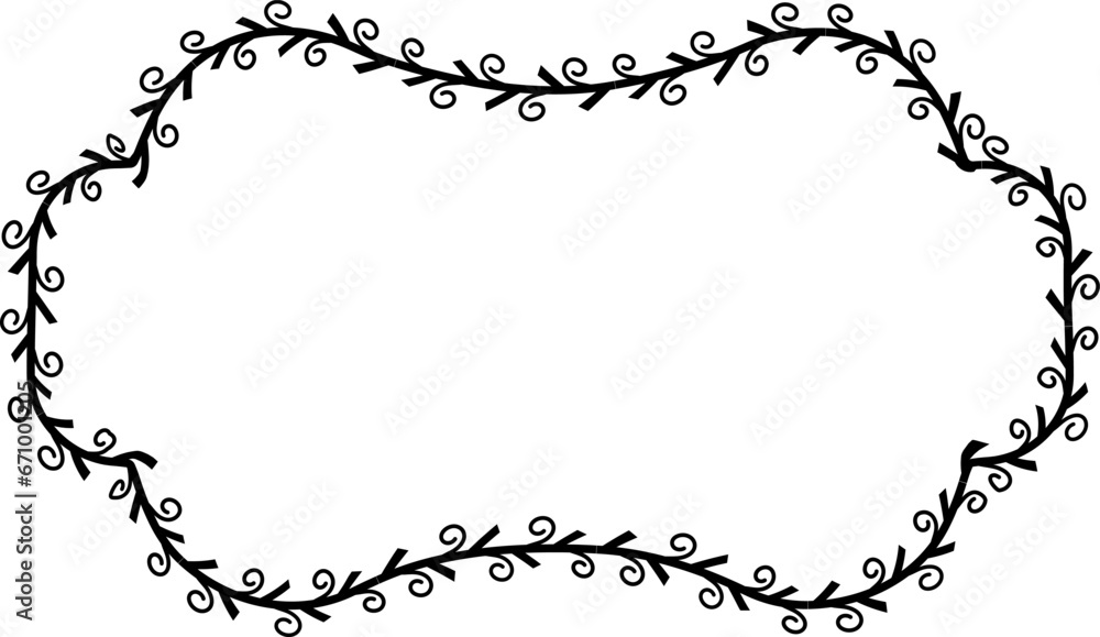 Spiral leaves Branch Rectangle Frame laurel wreath silhouette black horizontal vintage frames flower floral leaf border Botanical Branches ornate leaf Elements design border retro badge decoration iso Spiral leaves Branch Rectangle Frame laurel wreath silhouette black horizontal vintage frames flower floral leaf border Botanical Branches ornate leaf Elements design border retro badge decoration iso