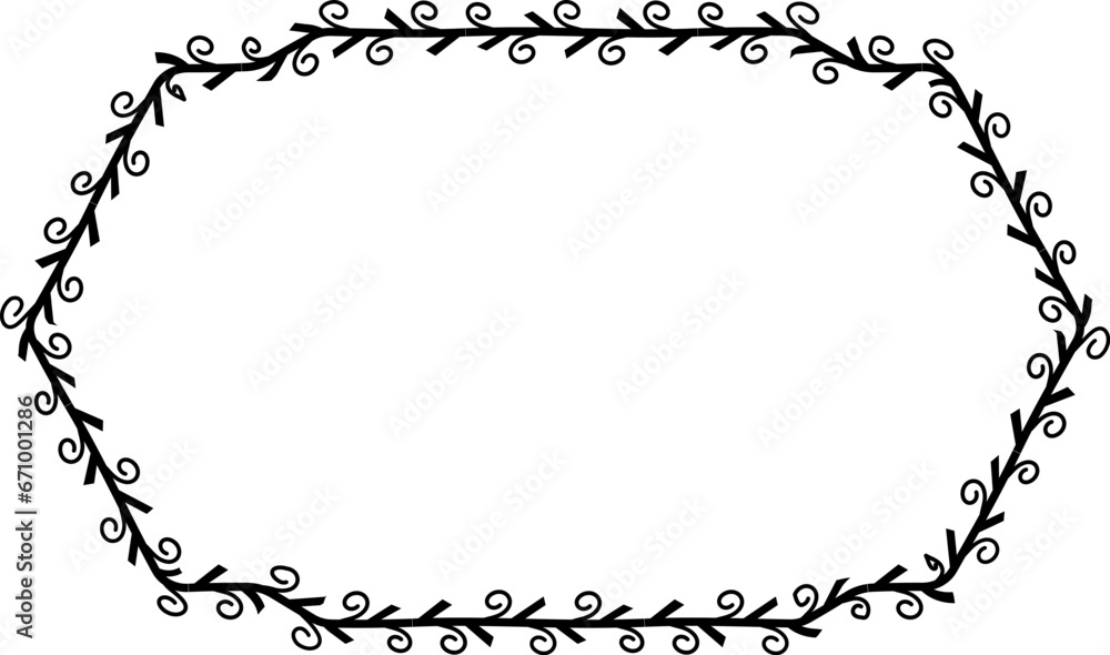 Spiral leaves Branch Rectangle Frame laurel wreath silhouette black horizontal vintage frames flower floral leaf border Botanical Branches ornate leaf Elements design border retro badge decoration iso Spiral leaves Branch Rectangle Frame laurel wreath silhouette black horizontal vintage frames flower floral leaf border Botanical Branches ornate leaf Elements design border retro badge decoration iso