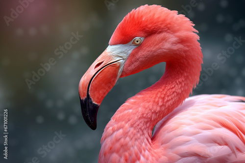 pink flamingo animal colors beautiful