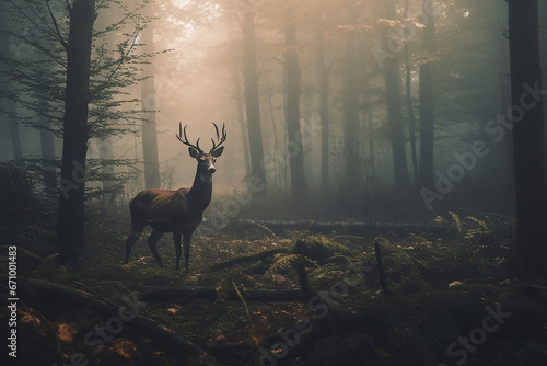 deer in the forest © AD