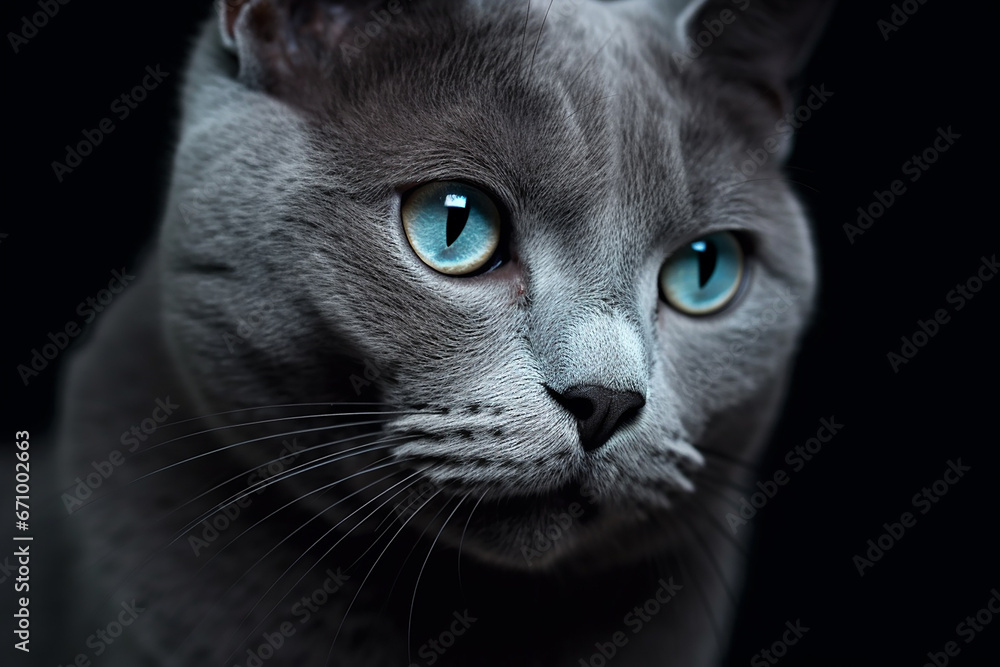 portrait of a cat portrait of a cat