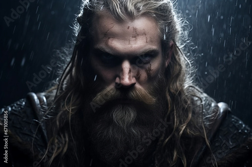 Norse mythological god Forseti. Norse mythology.