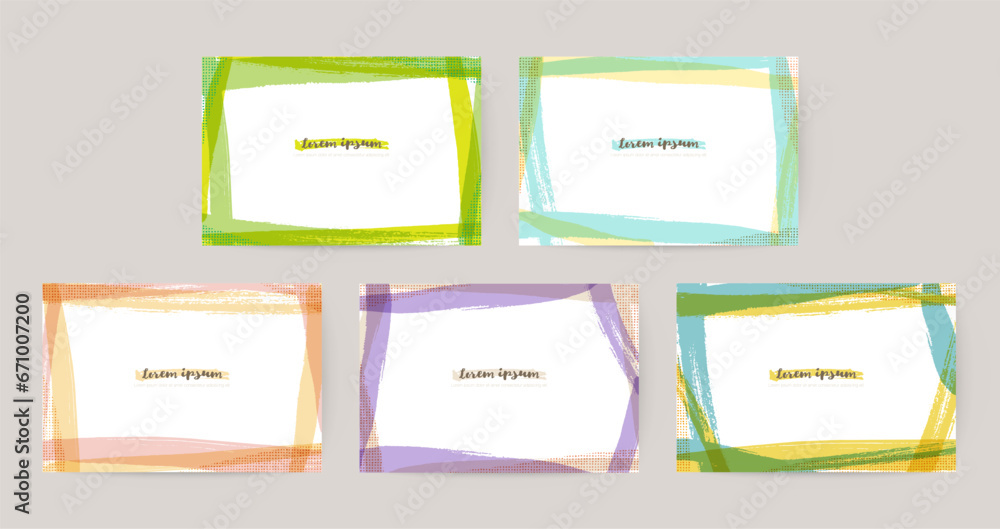 brushstroke decoration for card brushstroke decoration for card