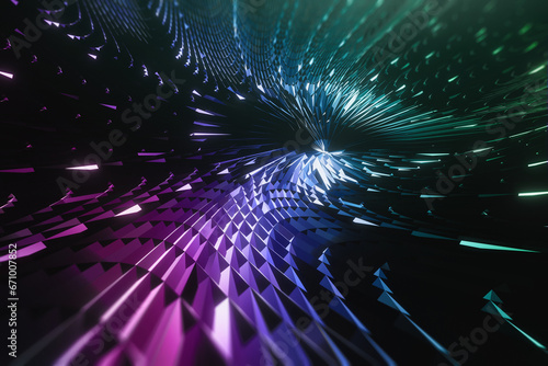 futuristic technology abstr...