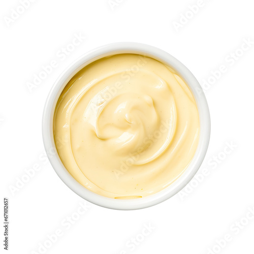 Mayonaise isolated on transparent background Remove png, Clipping Path