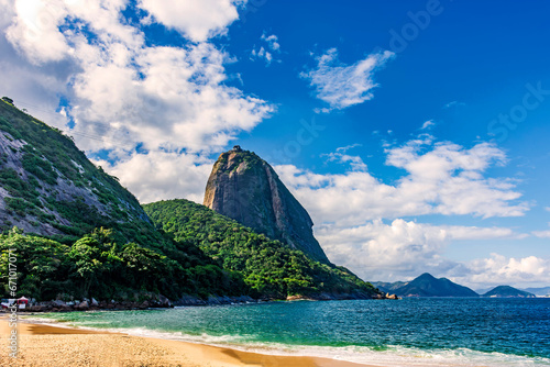 Sugarloaf Mountain, one of the main and best-known tourist attractions in Rio de Janeiro photo