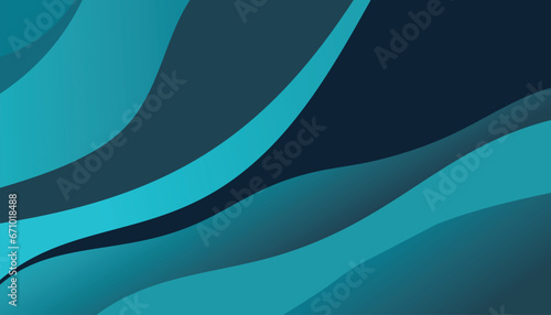 blue wavey abstract background