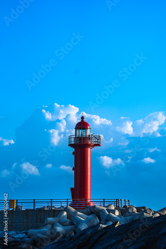 lighthouse on the coast