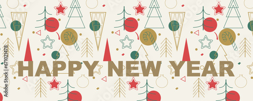 Happy New Year card.