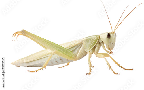 The White Grasshopper Uncommon Insect Transparent PNG