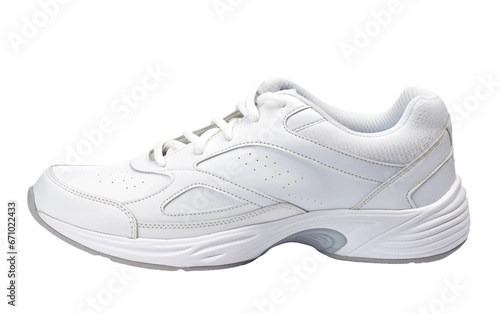 White Gym Sneakers for Sports Transparent PNG