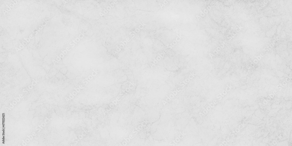 Fototapeta premium White stone marble concrete wall grunge for texture backdrop background. Old grunge textures with scratches and cracks. White painted cement wall, modern grey paint limestone texture background.