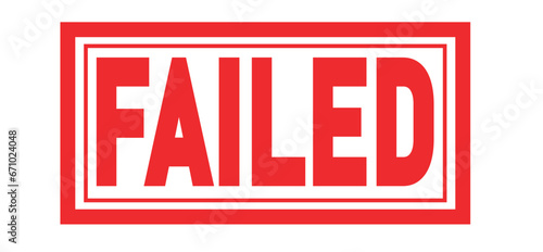 Failed Red Stamp Design