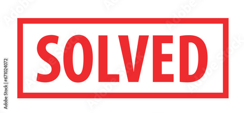 Solved Red Stamp Design