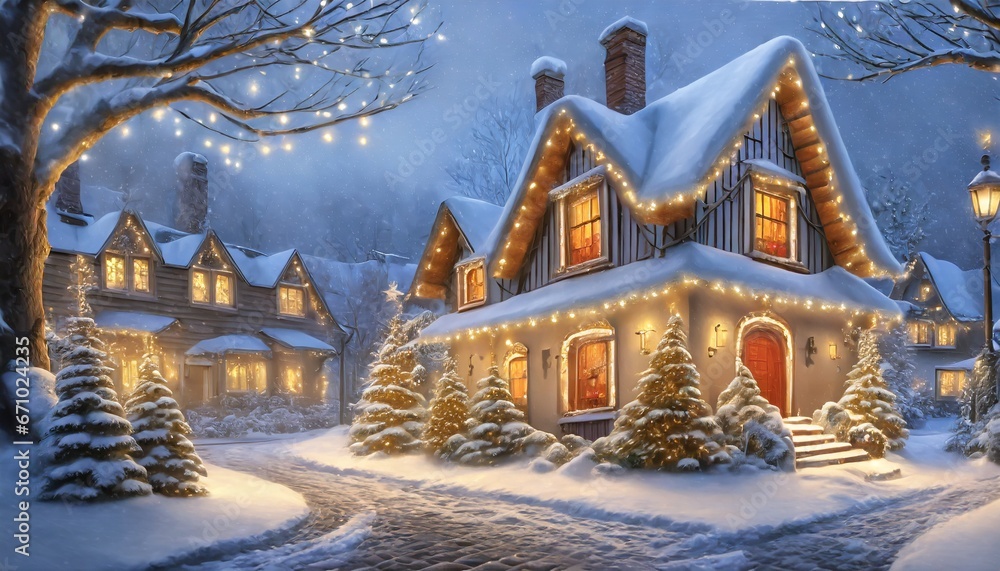 Christmas season in the city Christmas season in the city