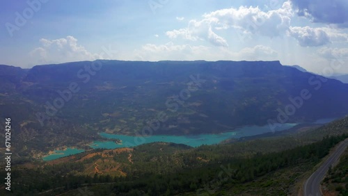 Aerial, Landscapes In Karaman Region, Turkey photo