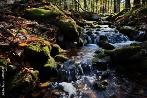 Bubbling Mountain Brook.