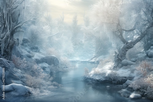 Frozen Winter Wonderland.